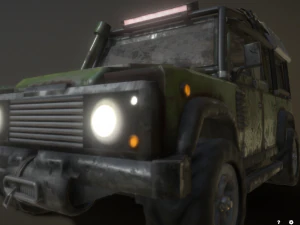 land rover defender 110 3D Model