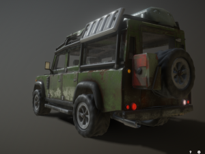 land rover defender 110 3D Model