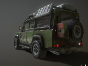 land rover defender 110 3D Model