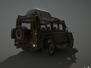 land rover defender 110 3D Model