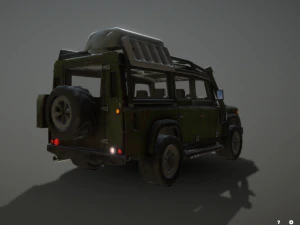 land rover defender 110 3D Model