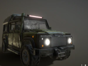 land rover defender 110 3D Model