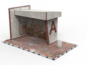 bus stop 3D Model