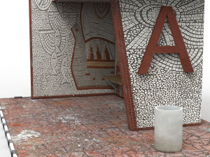 bus stop Modelo 3D
