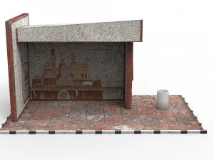bus stop 3D Model