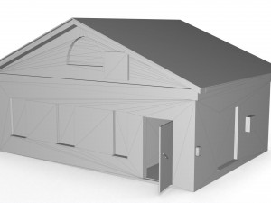old soviet checkpoint 3D Model