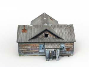 old village shop 3D Model