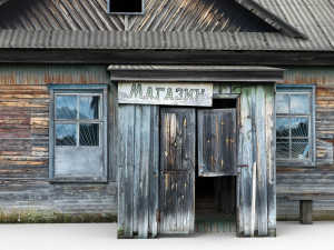 old village shop 3D Model