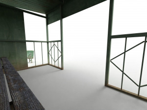 bus stop 3Dモデル