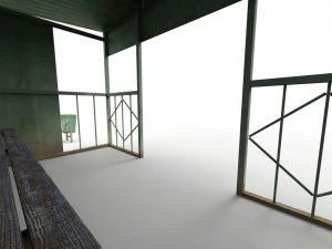 bus stop 3D Model