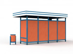 bus stop 3D Model