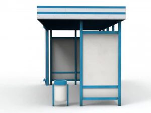 bus stop 3D Model