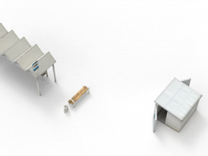 bus stop 3D Model