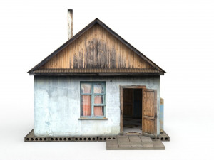 old soviet checkpoint Modello 3D