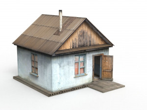 old soviet checkpoint Modello 3D