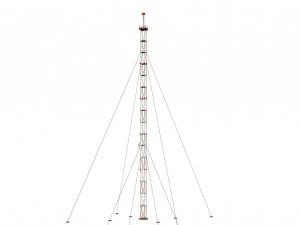 torre de television Modelo 3D