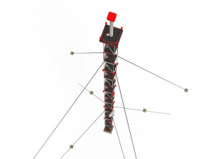 tv tower Model 3D