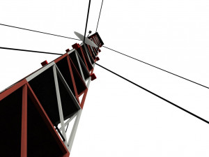 tv tower Model 3D