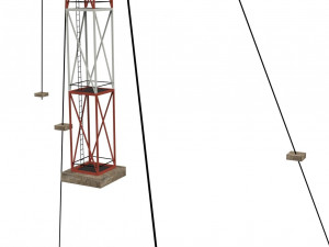 tv tower Model 3D