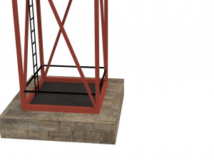 tv tower Model 3D