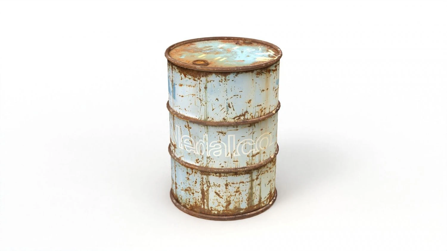 metal barrel 3D Model .c4d .max .obj .3ds .fbx .stl .blend 