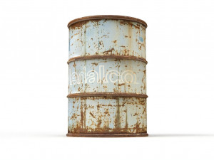 metal barrel Modelo 3D