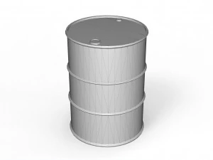 metal barrel 3D Model
