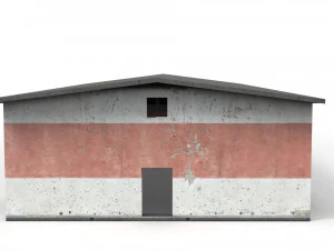 hangar abandonado Modelo 3D