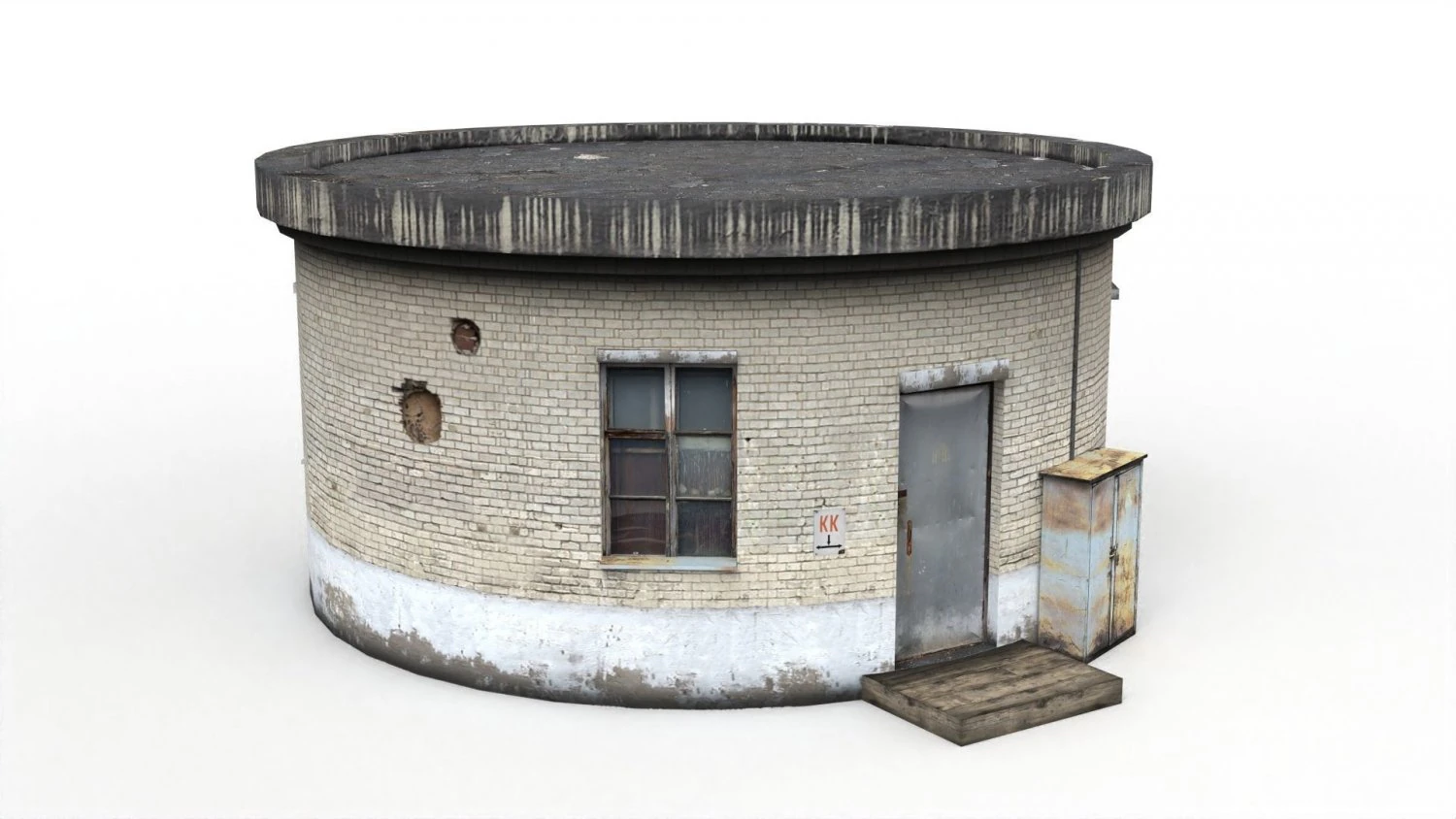 sewerage pumping 3D Model .c4d .max .obj .3ds .fbx .stl .blend 