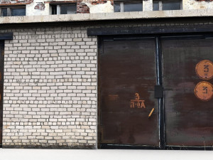 industrial building and garage boxes 3D Model
