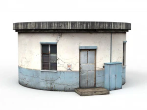 pumping station 3D Model