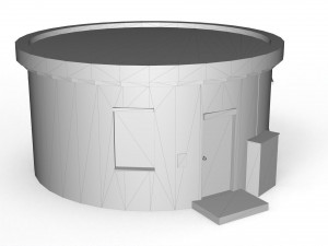pumping station 3D Model