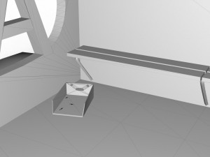 bus stop Model 3D