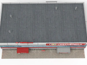 supermarket 3D Model
