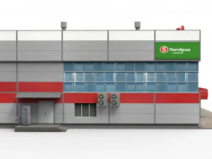 supermarket 3D Model