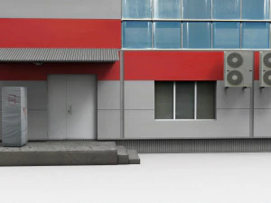supermarket 3D Model