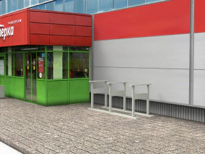 supermarket 3D Model