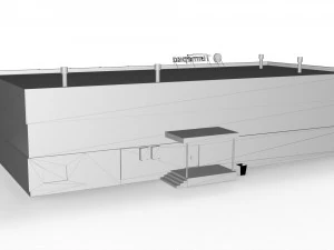 supermarket 3D Model