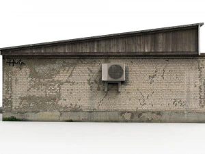soviet village shop 3D Model