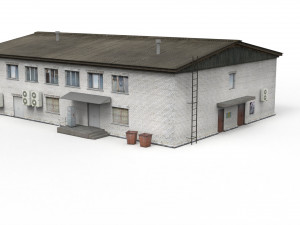 Shopping center Modèle 3D