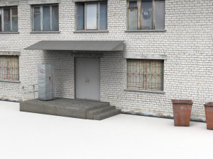 Shopping center Modèle 3D