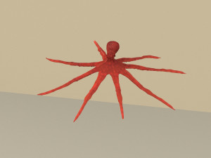 octopus 3D 模型