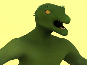 トリトン 3Dモデル