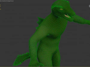 トリトン 3Dモデル