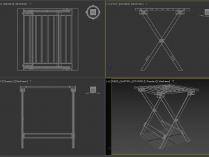 Table 3D Модель