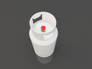 シリンドロ・デ・ガス - シリンダーガスLP 3Dモデル