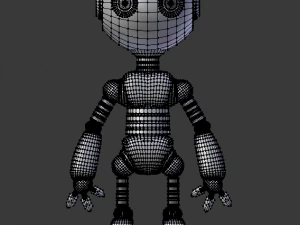 rob&ocirc; garoto Modelo 3D