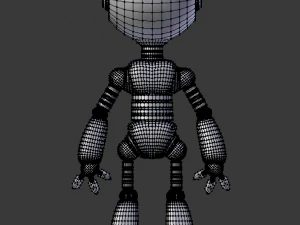rob&ocirc; garoto Modelo 3D