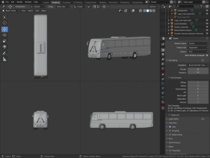 marcopolo ideale 800 bus 3D-Modell