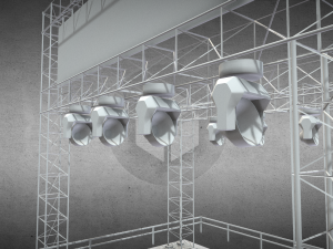 stage concert 3D-Modell